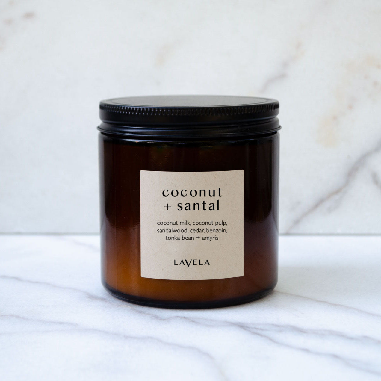 coconut + santal candle