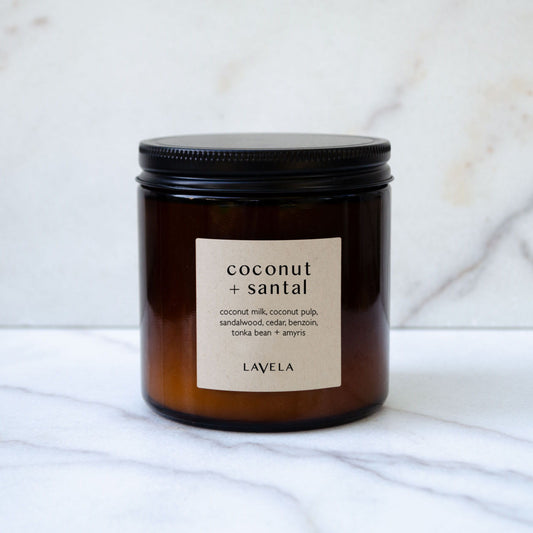 coconut + santal candle