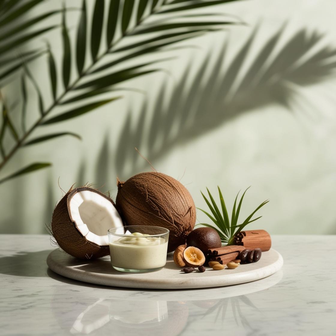 coconut + santal bar soap