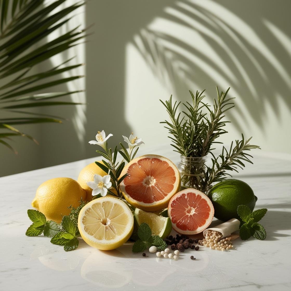 grapefruit + rosemary spray